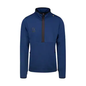 Children's 1/2 zip tracksuit jacket Robey Sportswear Off Pitch Scuba image-0