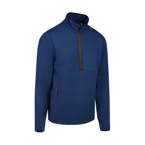 Children's 1/2 zip tracksuit jacket Robey Sportswear Off Pitch Scuba image-1