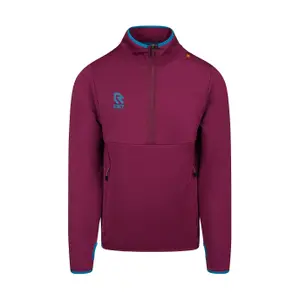 Children's 1/2 zip tracksuit jacket Robey Sportswear Off Pitch Scuba image-0