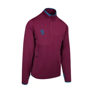 Children's 1/2 zip tracksuit jacket Robey Sportswear Off Pitch Scuba image-1