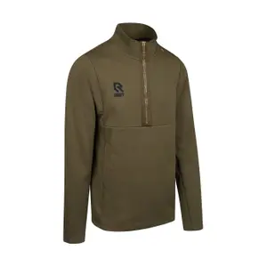 Children's 1/2 zip cotton tracksuit jacket Robey Sportswear Off Pitch image-1