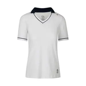 Women's v-neck polo shirt Robey Sportswear Court image-0