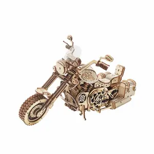 Puzzle Robotime Cruiser motorcycle image-0