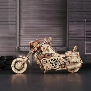 Puzzle Robotime Cruiser motorcycle image-2