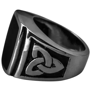 Anillo de acero Rock à Gogo Celtic Black image-2