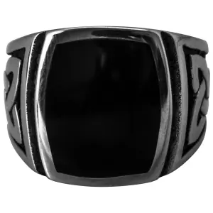Anillo de acero Rock à Gogo Celtic Black image-3