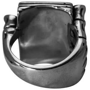 Anillo de acero Rock à Gogo Carte As de Pique image-1
