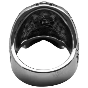 Anillo de acero Rock à Gogo Calavera image-1