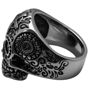 Anillo de acero Rock à Gogo Calavera image-3