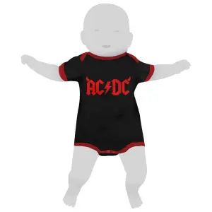 Baby bodysuit Rock à Gogo Ac/dc - Horns image-0