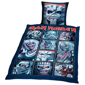 Juego de cama simple Rock à Gogo Iron Maiden Ten Eddies image-0
