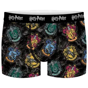 Children's boxer shorts Rock à Gogo Harry Potter - Blasons image-0