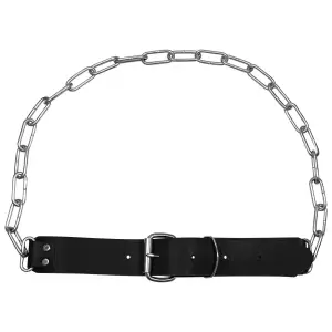 Leather chain belt Rock à Gogo image-1