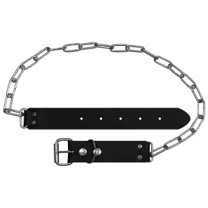 Leather chain belt Rock à Gogo image-2
