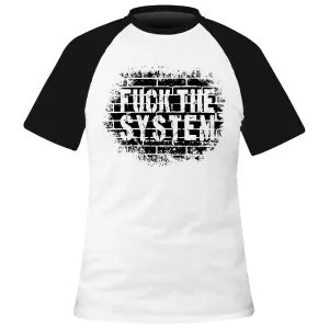 Camiseta Rock à Gogo Divers - F The System Blanc Noir image-0