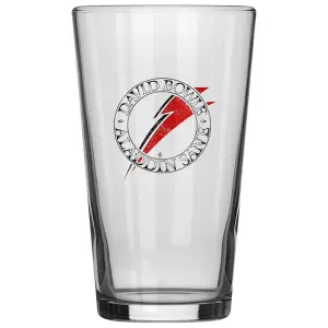 Bicchiere da Succo e Birra Rock à Gogo David Bowie Aladdin Sane image-0
