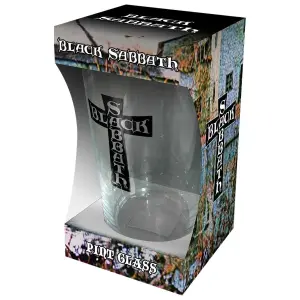 Bicchiere da Succo e Birra Rock à Gogo Black Sabbath Cross image-1