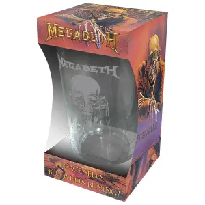 Bicchiere da Succo e Birra Rock à Gogo Megadeth Peace Sells image-1