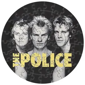 500 piece puzzle Rock à Gogo The Police - Band image-0
