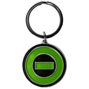 kh440-metal-key-ring-rock-a-gogo-type-o-negative-symbol-silver-black-green-3-5-cm