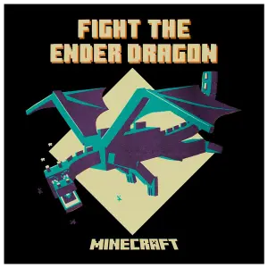 Child's T-shirt Rock à Gogo Minecraft - Ender Dragon image-1