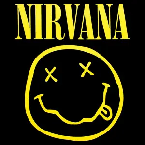 Tričko s dlouhými rukávy Rock à Gogo Nirvana - Smiley image-1