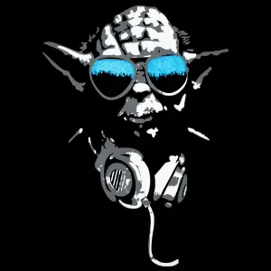 T-Shirt Rock à Gogo Star Wars - Dj Yoda image-1