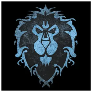 Camiseta Rock à Gogo Warcraft - Cracked Alliance Logo image-3