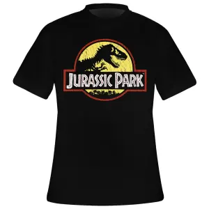 Camiseta Rock à Gogo Jurassic Park - Original Logo Distressed image-0