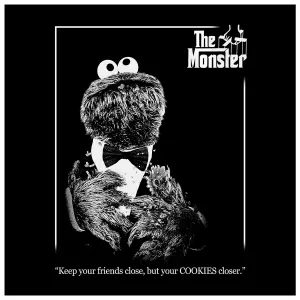 Camiseta Rock à Gogo Sesame Street - Monster image-1