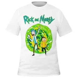 Camiseta Rock à Gogo Rick Et Morty - Portal image-0