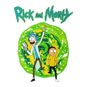 Camiseta Rock à Gogo Rick Et Morty - Portal image-1