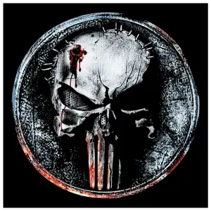 Camiseta Rock à Gogo The Punisher - Blood Circle image-1