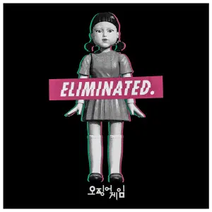 T-shirt Rock à Gogo Squid Game - Elimination Doll image-1