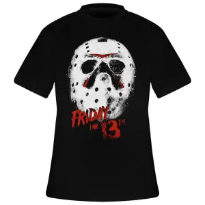 T-shirt Rock à Gogo Vendredi 13 - White Mask image-0