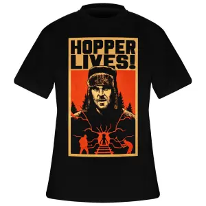 Camiseta Rock à Gogo Stranger Things - Hopper Lives image-0