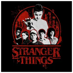 Camiseta Rock à Gogo Stranger Things - Circle Logo image-1