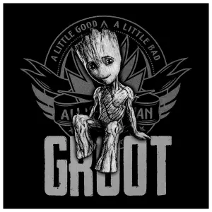 Camiseta Rock à Gogo Gardiens De La Galaxie - Groot Little Bad image-1