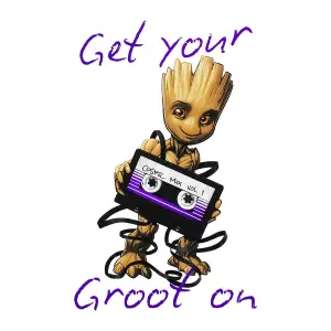 Camiseta Rock à Gogo Les Gardiens De La Galaxie - Groot Tape Vol.1 image-1