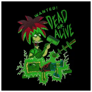 T-shirt Rock à Gogo Les Simpson - Dead Or Alive image-1