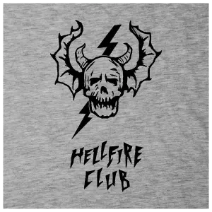 T-shirt Rock à Gogo Stranger Things - Hellfire Logo image-1