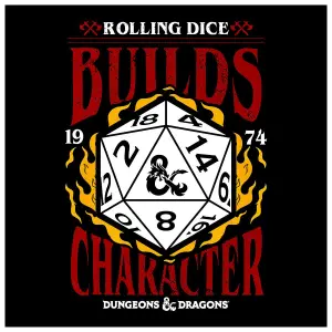 Tričko Rock à Gogo Dungeons & Dragons - Builds Character image-1
