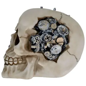 Decorative object skull Rock à Gogo Clockwork Cranium image-3