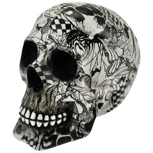 Decorative object skull Rock à Gogo Abstraction image-0