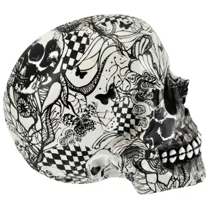 Decorative object skull Rock à Gogo Abstraction image-2