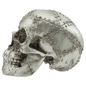Decorative object skull Rock à Gogo Rivet Head image-2