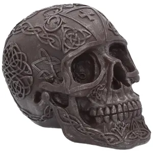 Decorative object skull Rock à Gogo Celtic Iron image-0