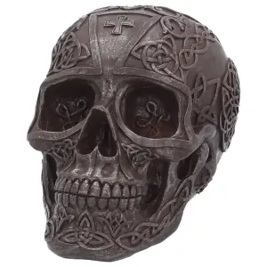 Decorative object skull Rock à Gogo Celtic Iron image-1