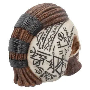 Dekorativt objekt kranium Rock à Gogo Ragnar image-1