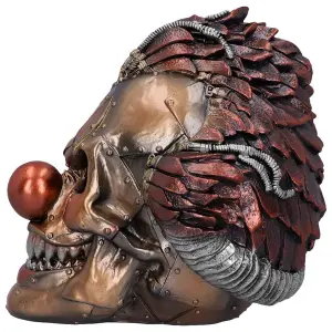 Decorative object skull Rock à Gogo Mechanical Laughter image-2